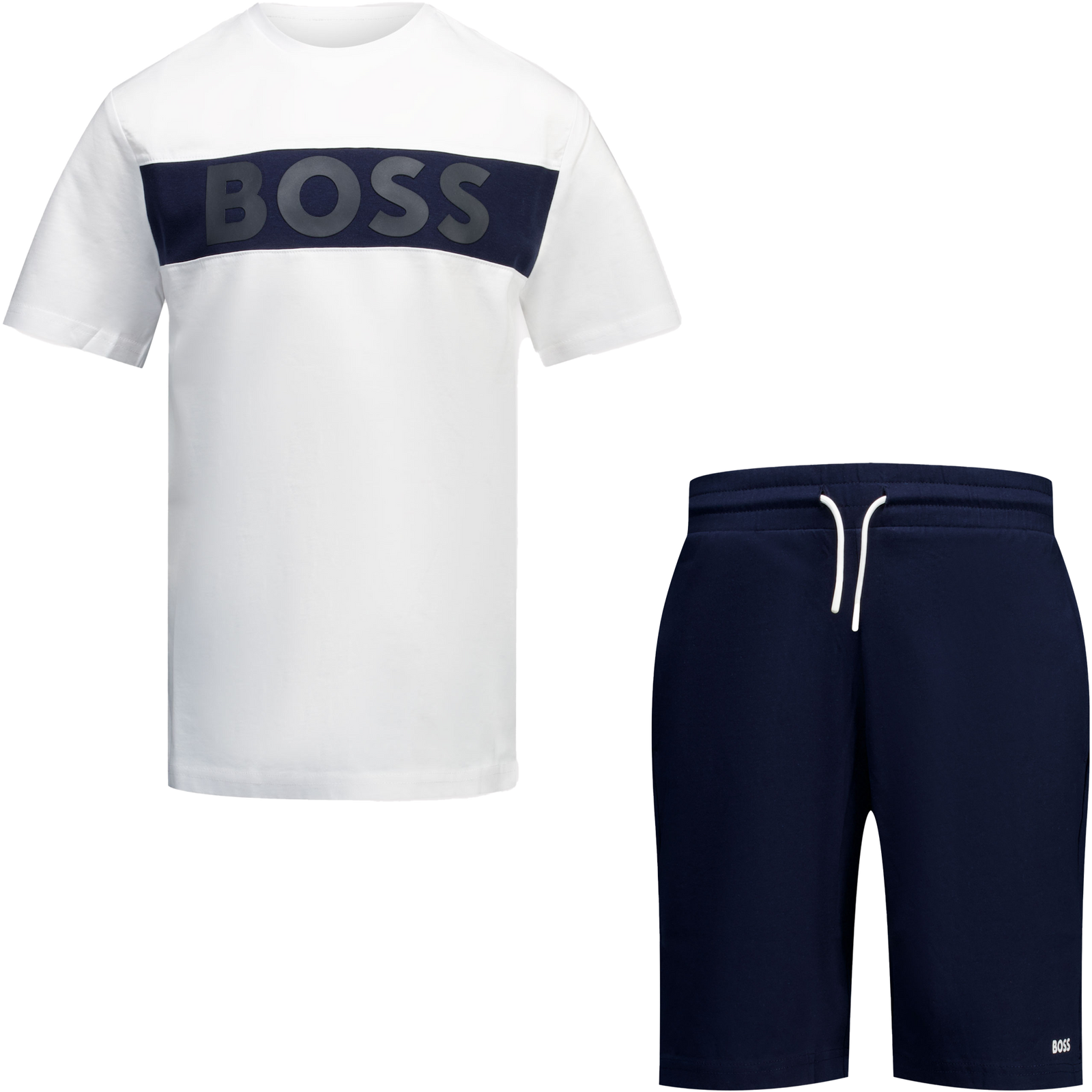 Boss Kinder Jongens Setje In Navy