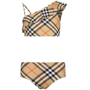 Burberry Kinder Meisjes Zwemkleding In Beige