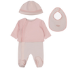 Fendi Baby Girls Playsuit  Light Pink