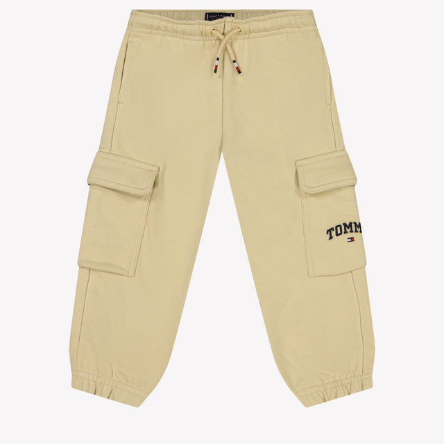 Tommy Hilfiger Baby Jongens Broek Beige 74