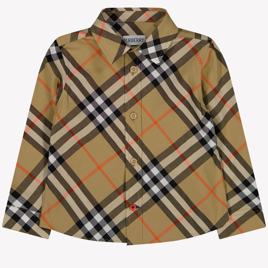 Burberry Baby Boys Blouse  Beige