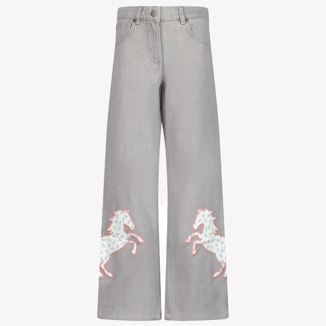 Stella McCartney Kids Girls Jeans Gray