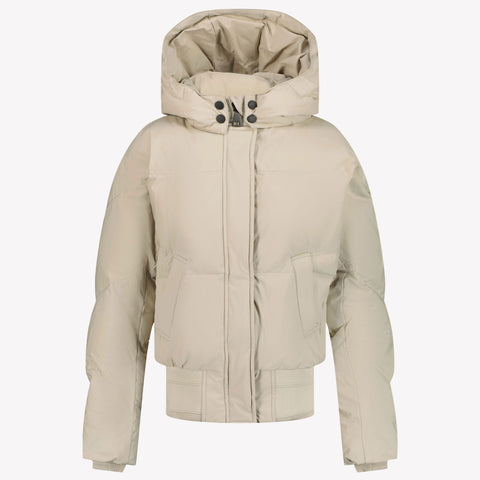 Airforce Girls winter coat Taupe