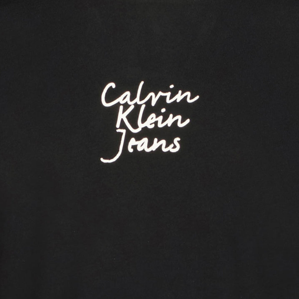 Calvin Klein Kids Girls in T-Shirt Black