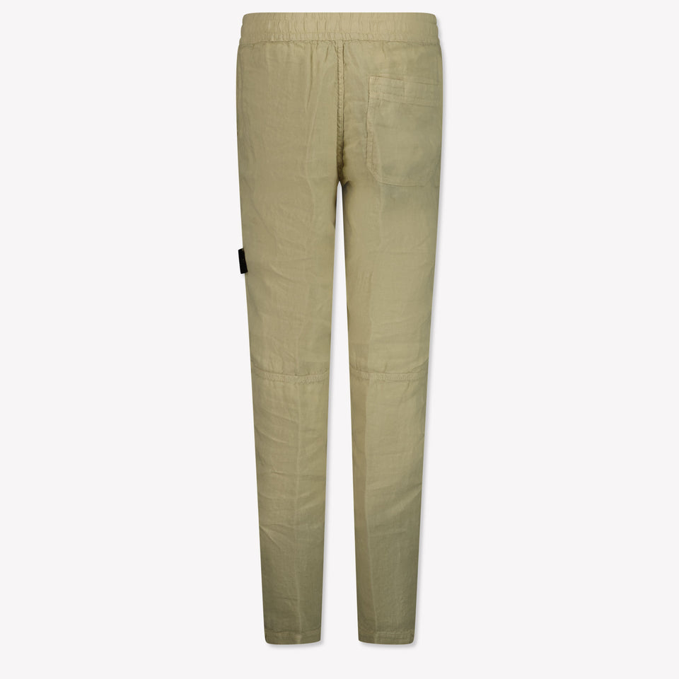 Stone Island Kids Boys in Trousers Beige