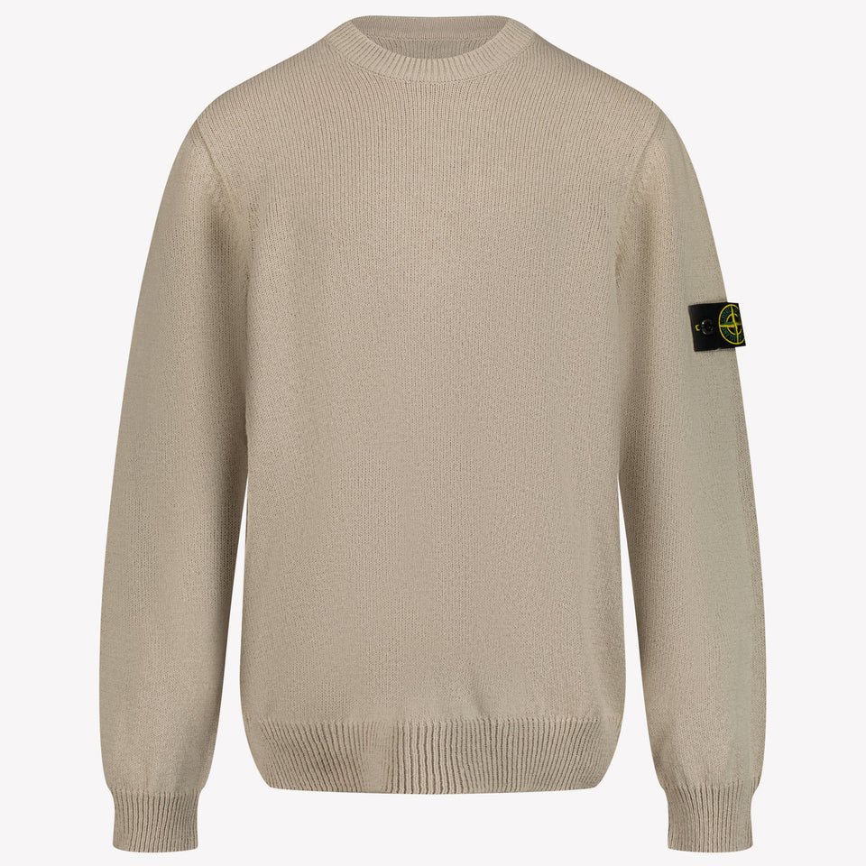 Stone Island Kinder Jongens Trui In Beige