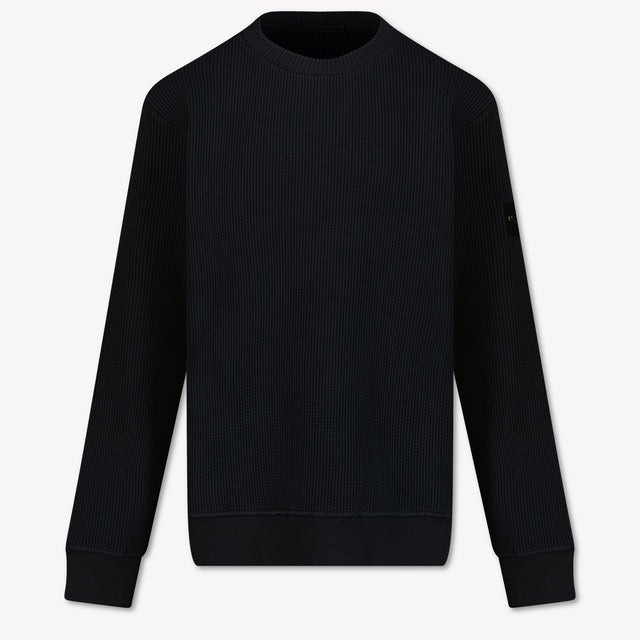 Stone Island Kids Boys Sweater in Navy