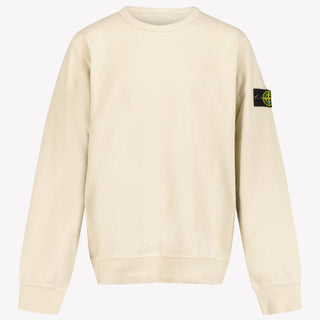 Stone Island Kids Boys Sweater in Sand