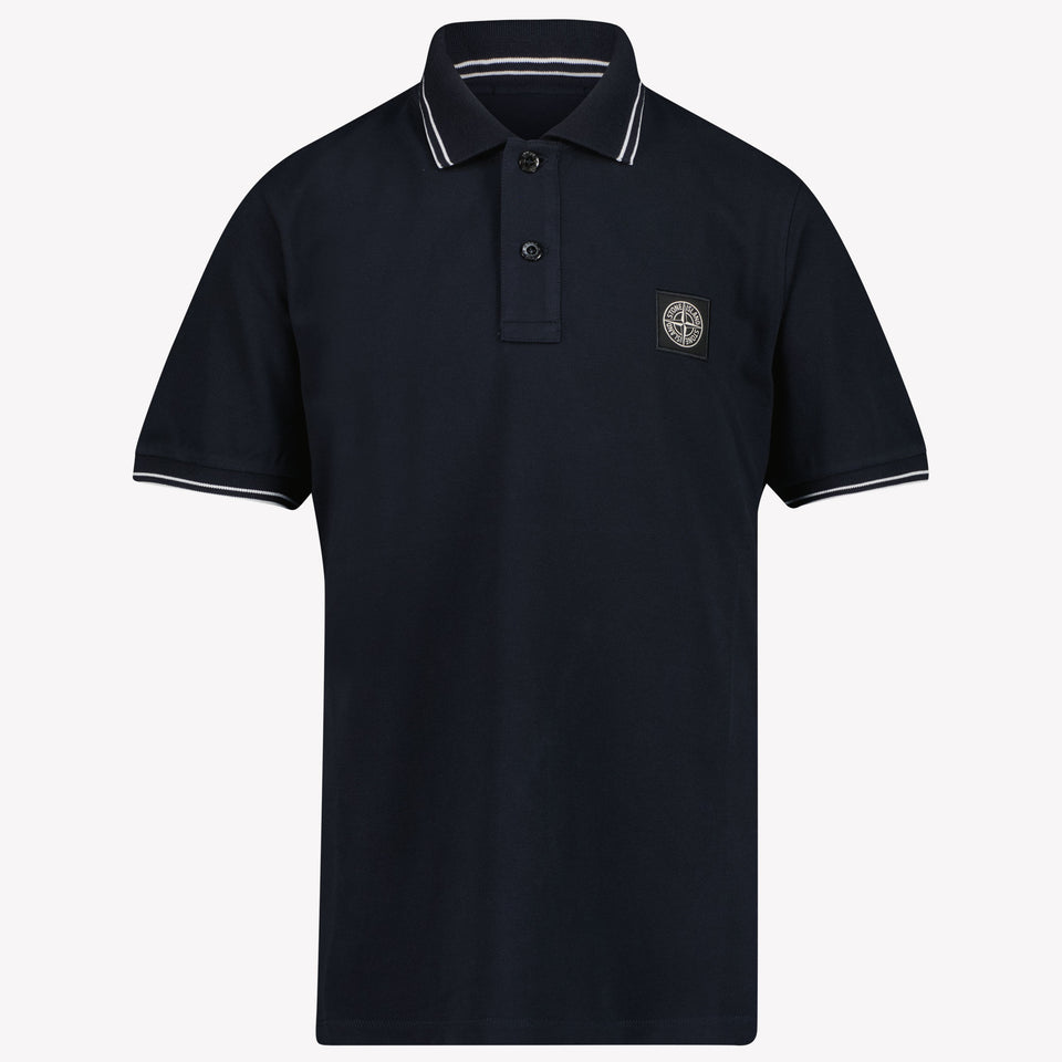 Stone Island Kinder Jongens Polo In Navy