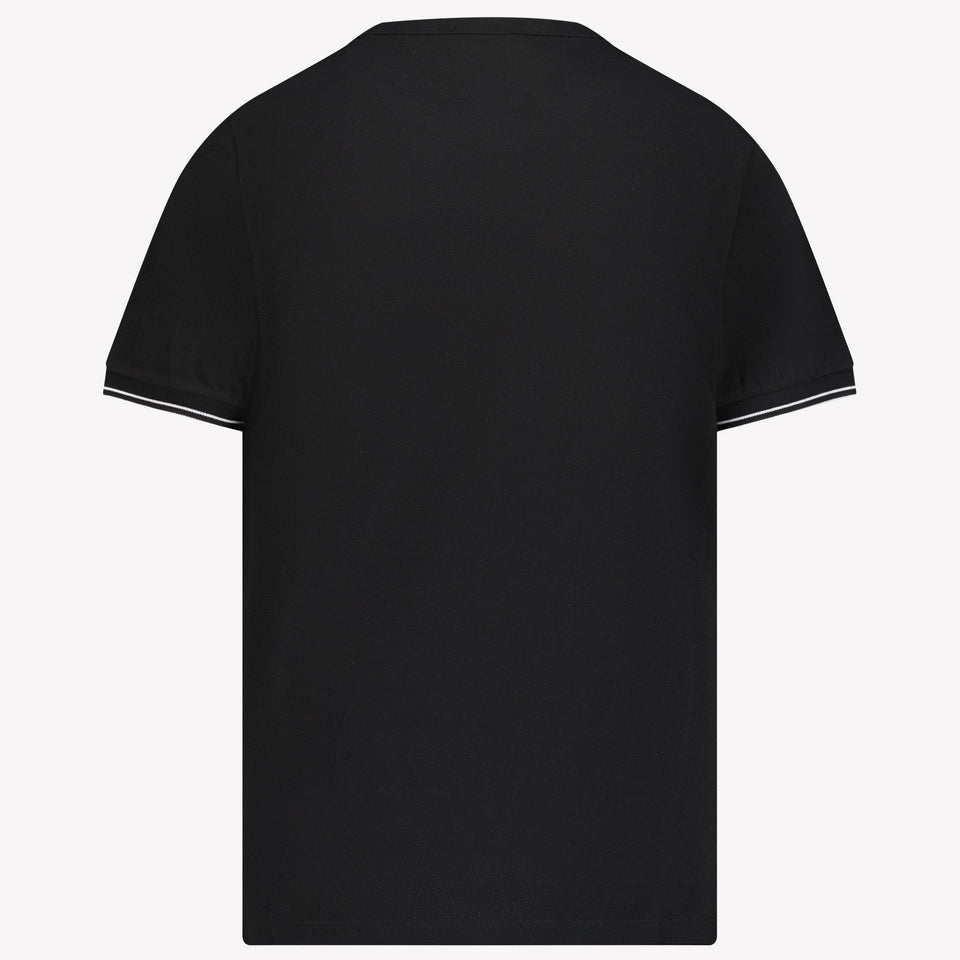 Stone Island Kids Boys in T-Shirt Black