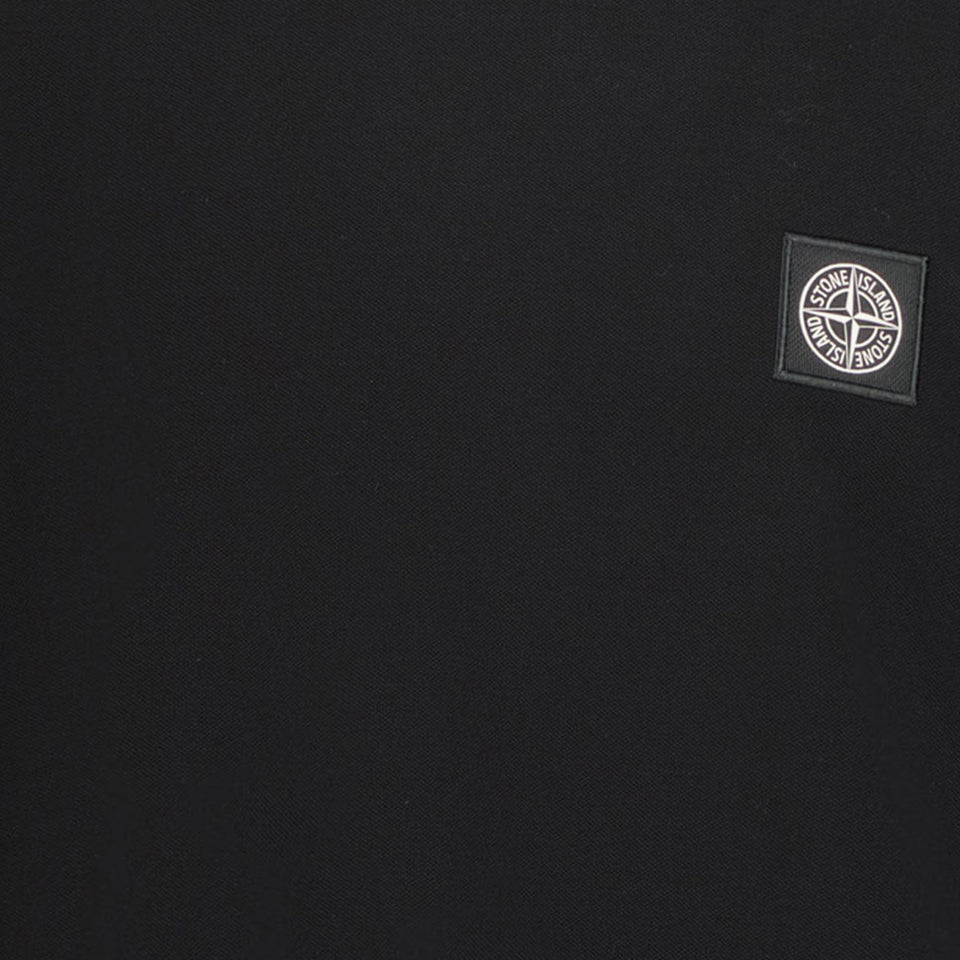 Stone Island Kids Boys in T-Shirt Black