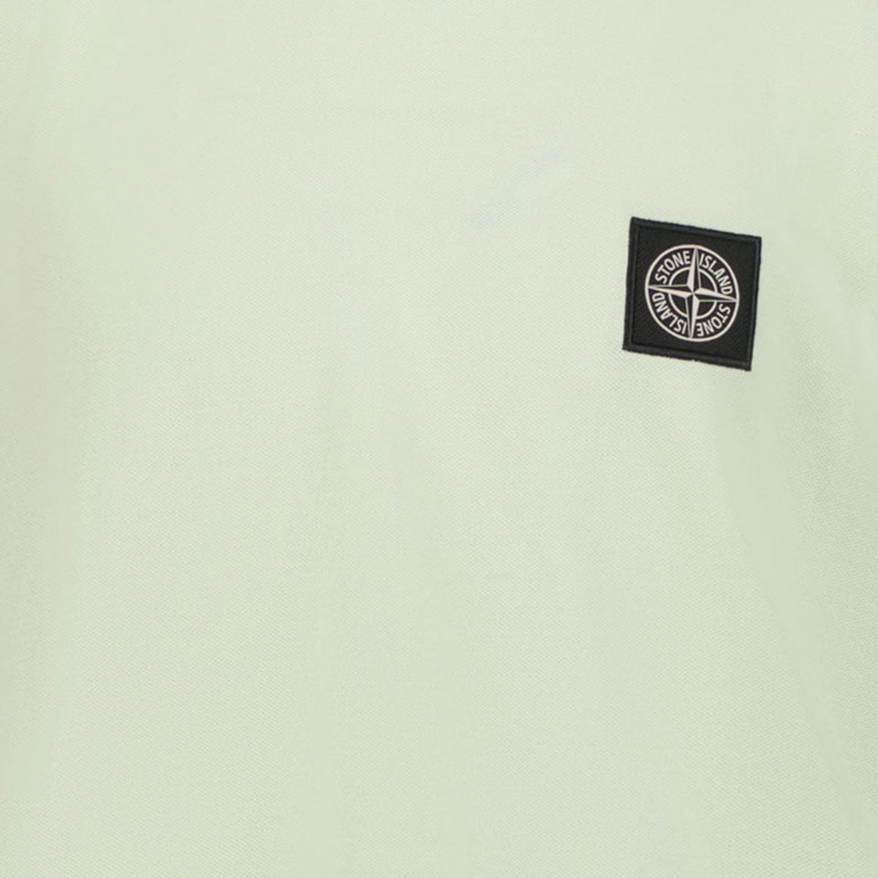 Stone Island Kids Boys in T-Shirt Lime