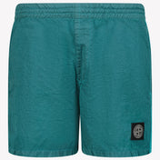 Stone Island Kinder Jongens Zwemkleding In Turquoise