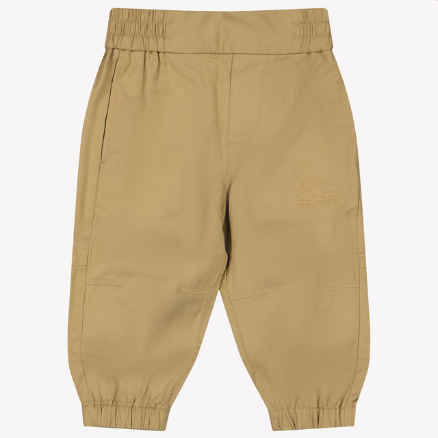 Burberry Baby Unisex Trousers in Beige