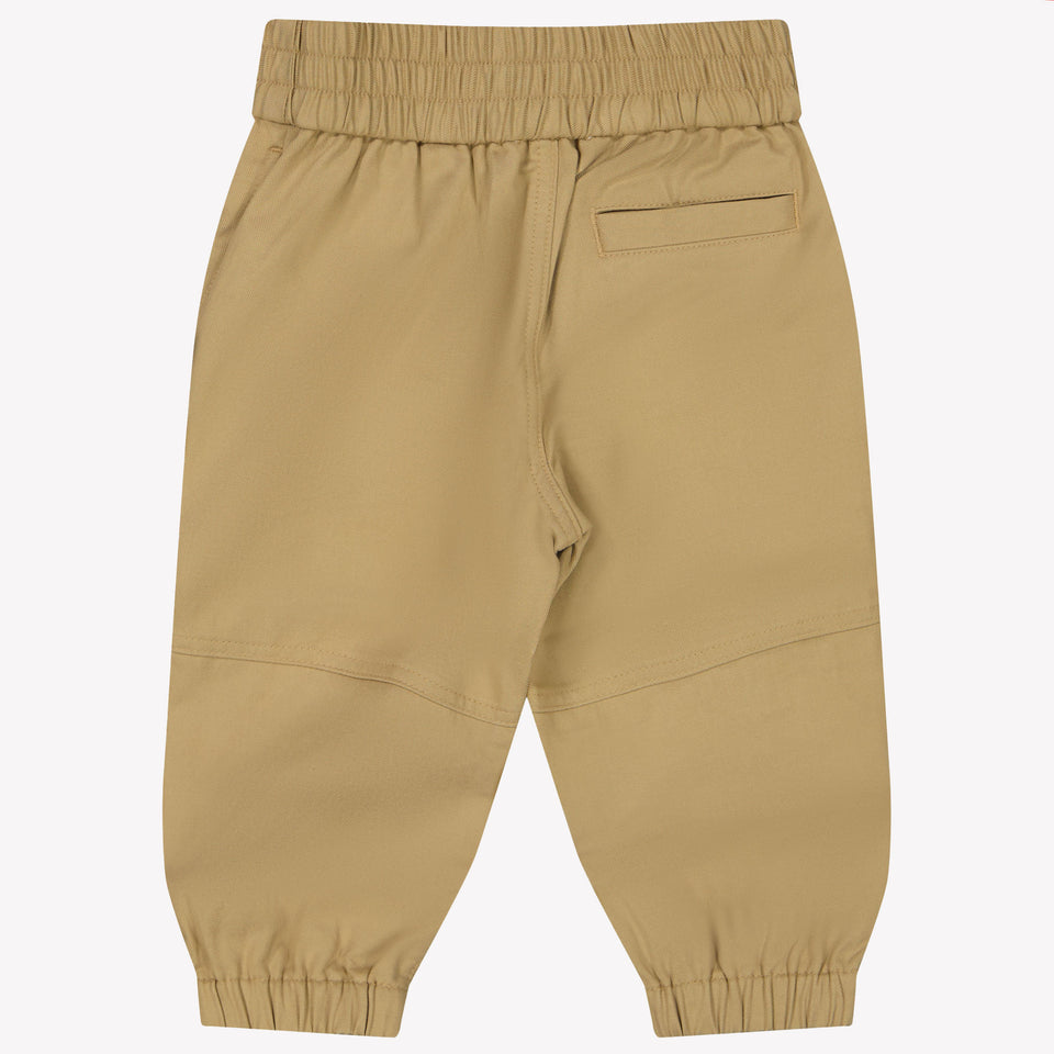 Burberry Baby Unisex Trousers in Beige