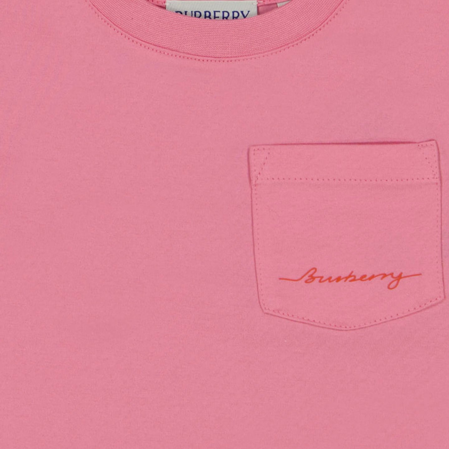 Burberry Cedar Baby Girls T-Shirt in Pink