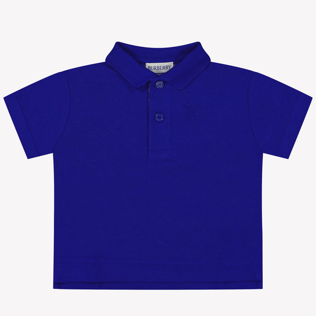 Burberry JOHANE Baby Jongens Polo In Cobalt Blauw