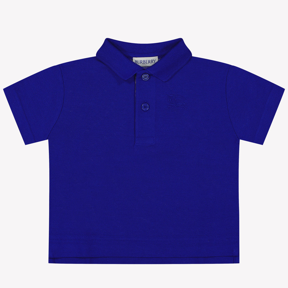 Burberry JOHANE Baby Jongens Polo In Cobalt Blauw