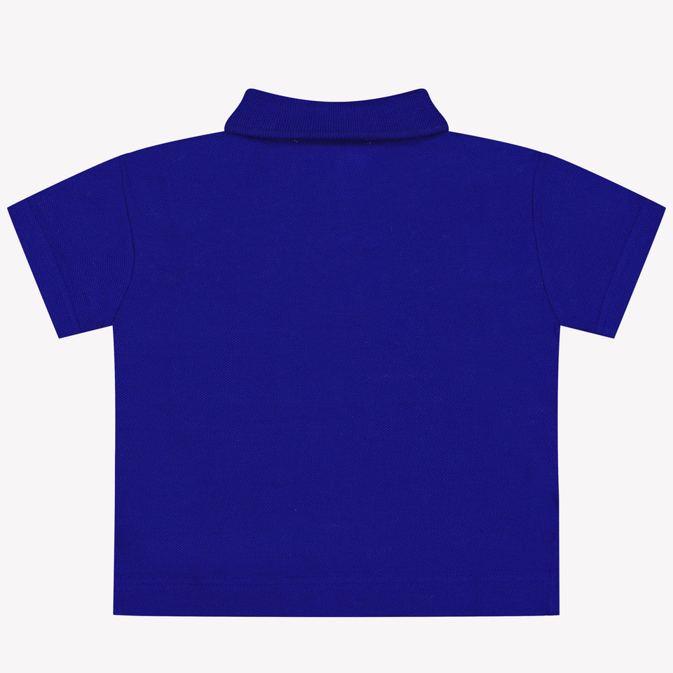 Burberry JOHANE Baby Jongens Polo In Cobalt Blauw