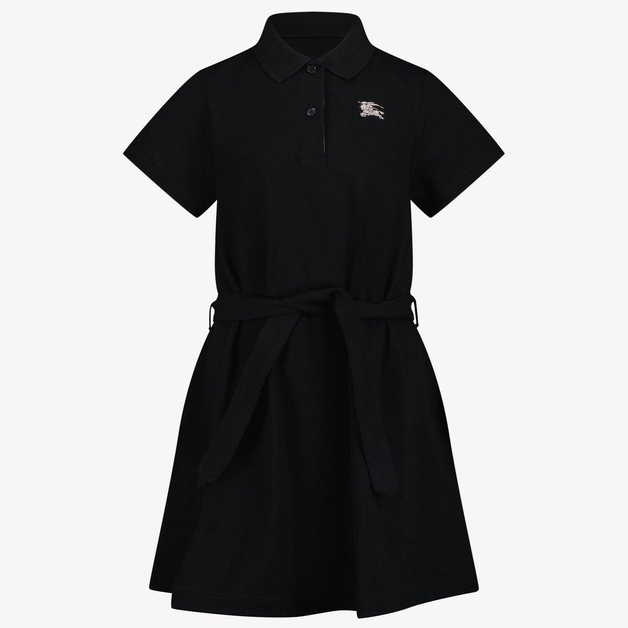 Burberry Astrid Polo Kids Girls Dress  Black