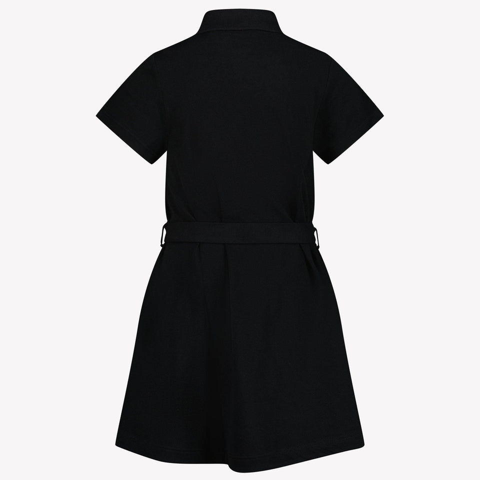 Burberry Astrid Polo Kids Girls Dress in Black