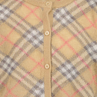 Burberry Bethane Kids Girls Vest  Beige
