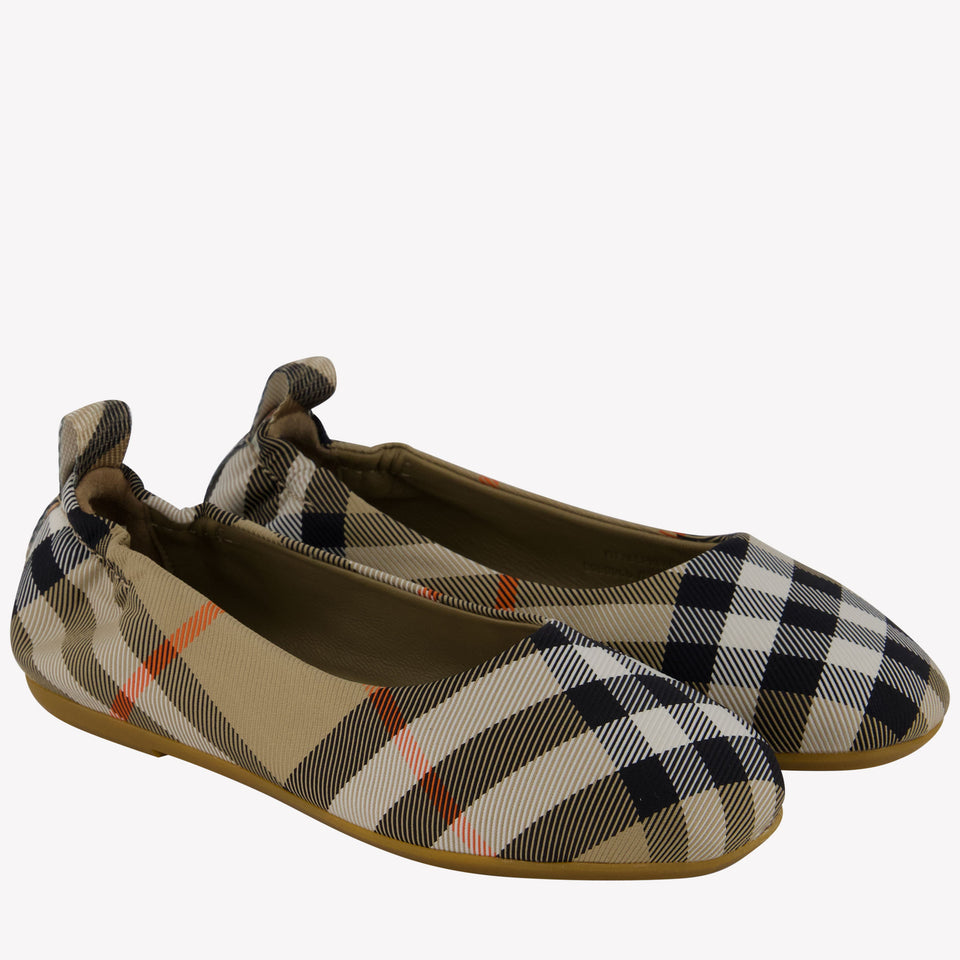 Burberry Cherley Girls Shoes In Beige