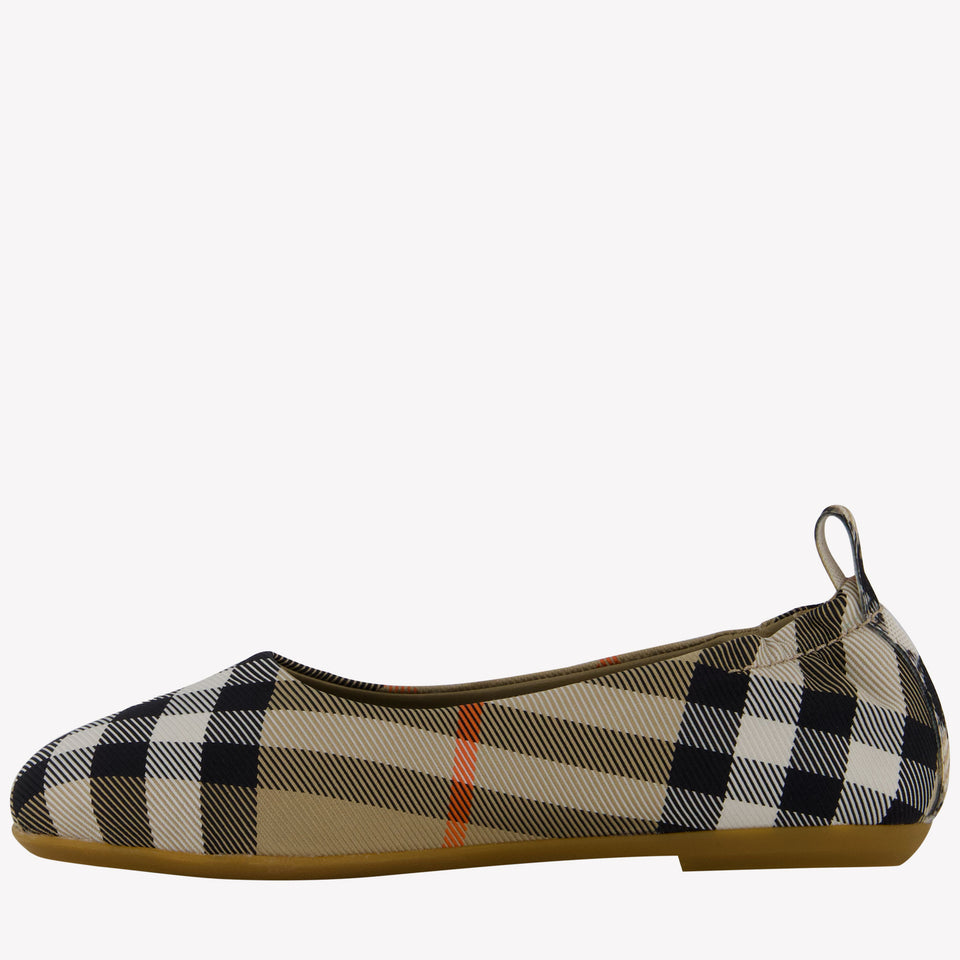 Burberry Cherley Girls Shoes In Beige