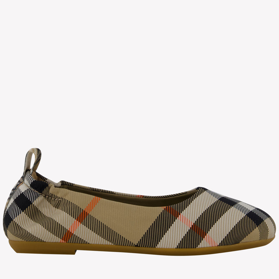 Burberry Chaterley Girls Shoes in Beige