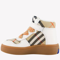 Burberry Sheldon Unisex Sneakers  Beige