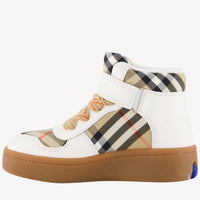 Burberry Sheldon Unisex Sneakers  Beige
