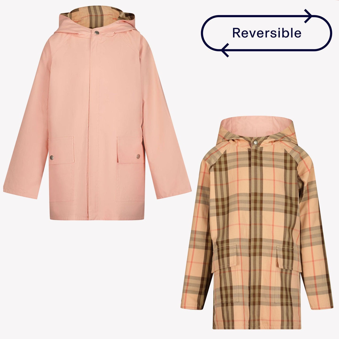 Burberry EMILE Kinder Meisjes Zomerjas In Roze