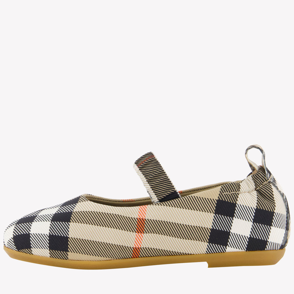 Burberry Cherley Girls Shoes In Beige