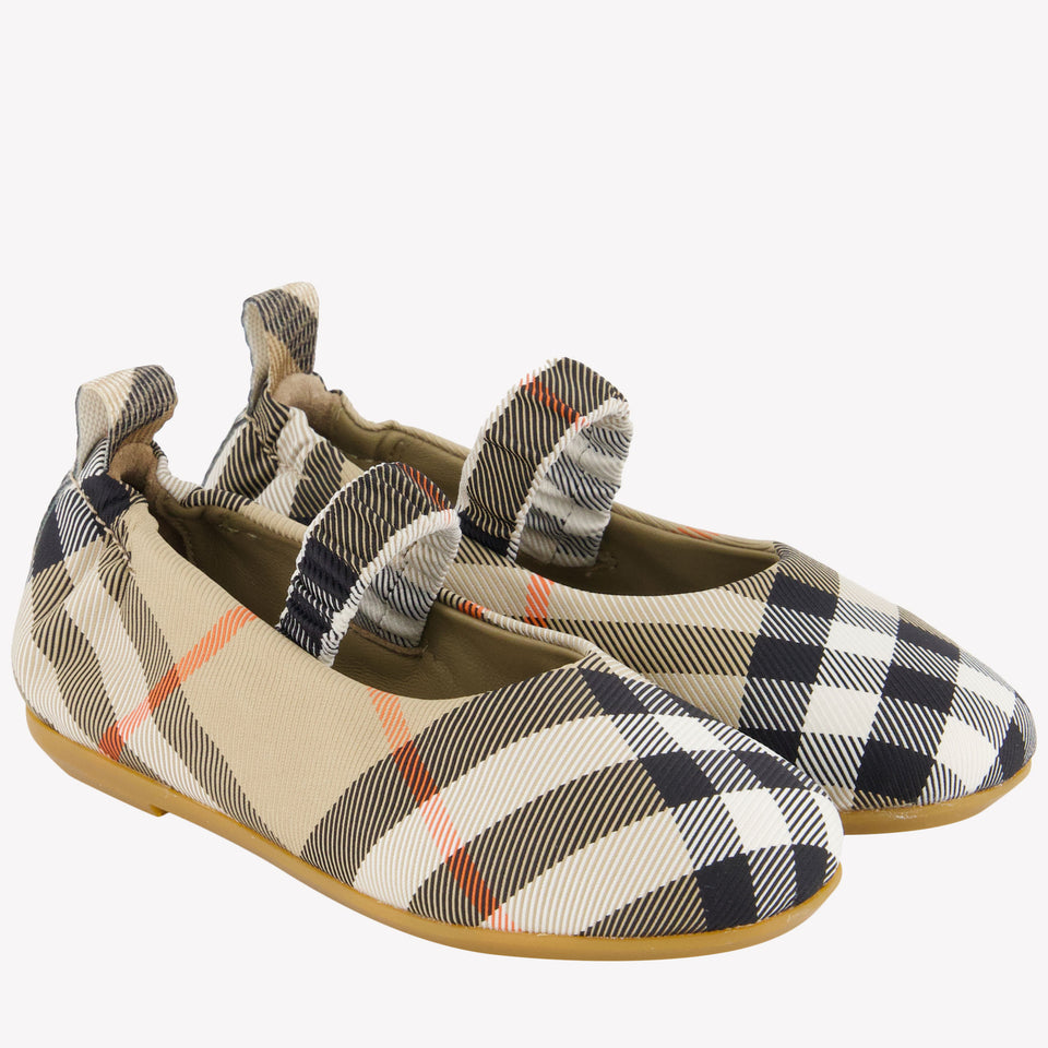 Burberry Cherley Girls Shoes In Beige