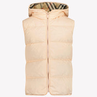 Burberry Chrissy Kinder Meisjes Bodywarmer In Licht Roze