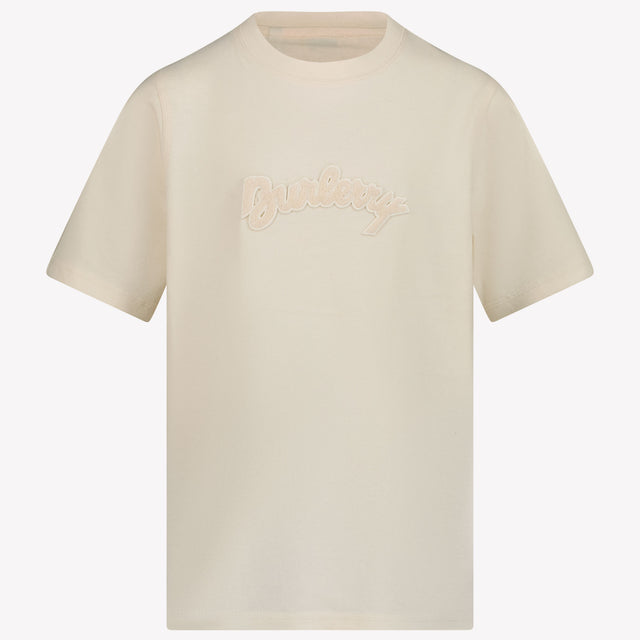 Burberry Cedar Kids Boys T-Shirt in OffWhite