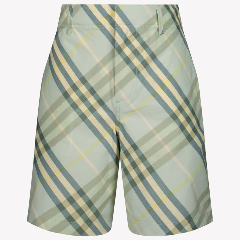 Burberry OSCAR Kinder Jongens Shorts In Mint