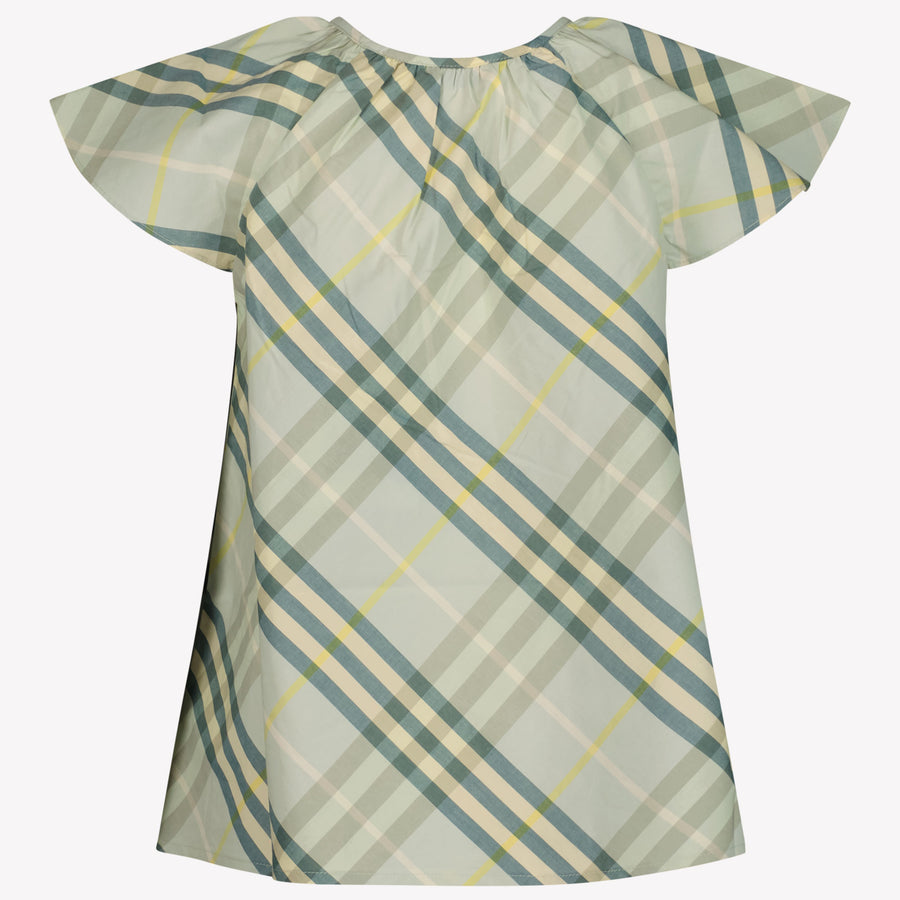 Burberry Talley Kinder Meisjes T-Shirt In Mint