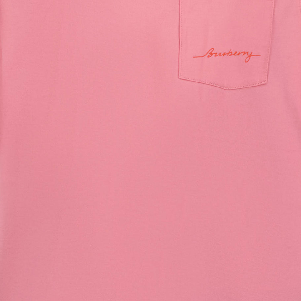 Burberry CEDAR Kinder Meisjes T-Shirt In Roze