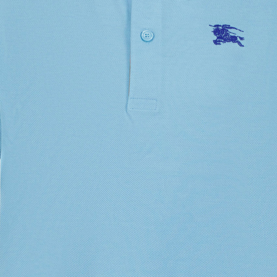 Burberry JOHANE Kinder Jongens Polo In Licht Blauw