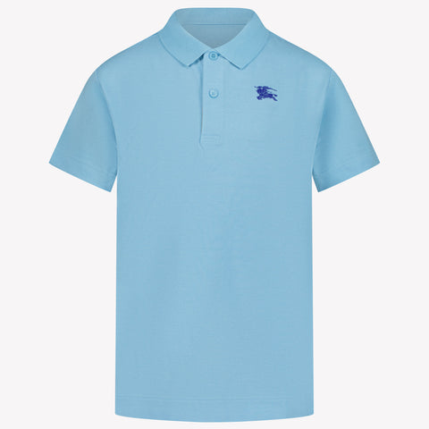 Burberry Johane Kids Boys Polo Light Blue