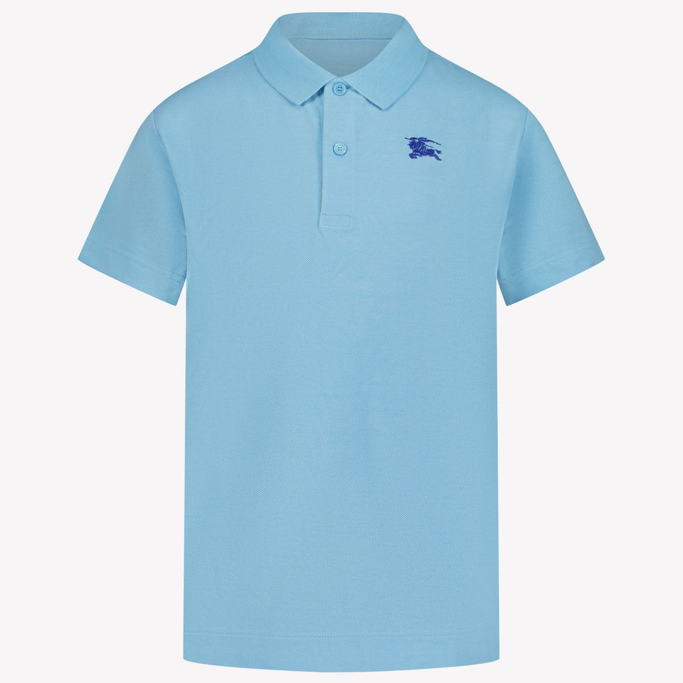 Burberry Johane Kids Boys Polo Light Blue