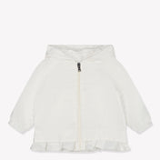 Moncler Dana Baby Meisjes Zomerjas In Wit