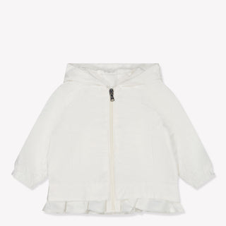 Moncler Dana Baby Meisjes Zomerjas In Wit