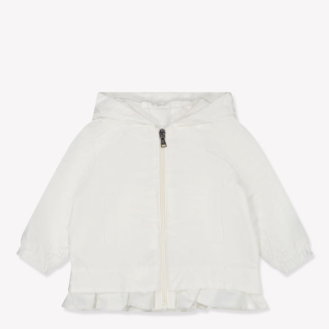 Moncler Dana Baby Meisjes Zomerjas In Wit