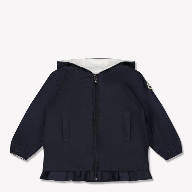 Moncler Dana Baby Meisjes Zomerjas In Navy