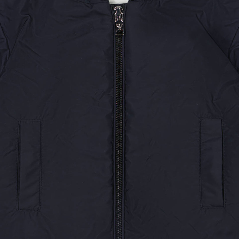 Moncler Dana Baby Meisjes Zomerjas In Navy