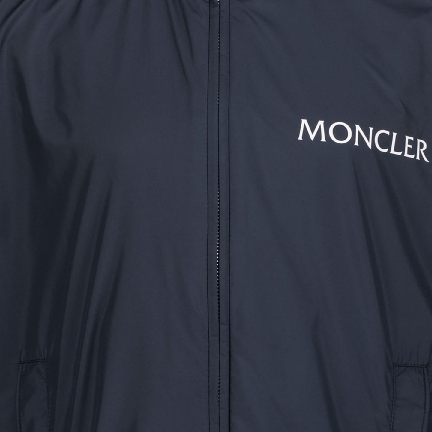 Moncler Warne Kinder Jongens Zomerjas In Navy