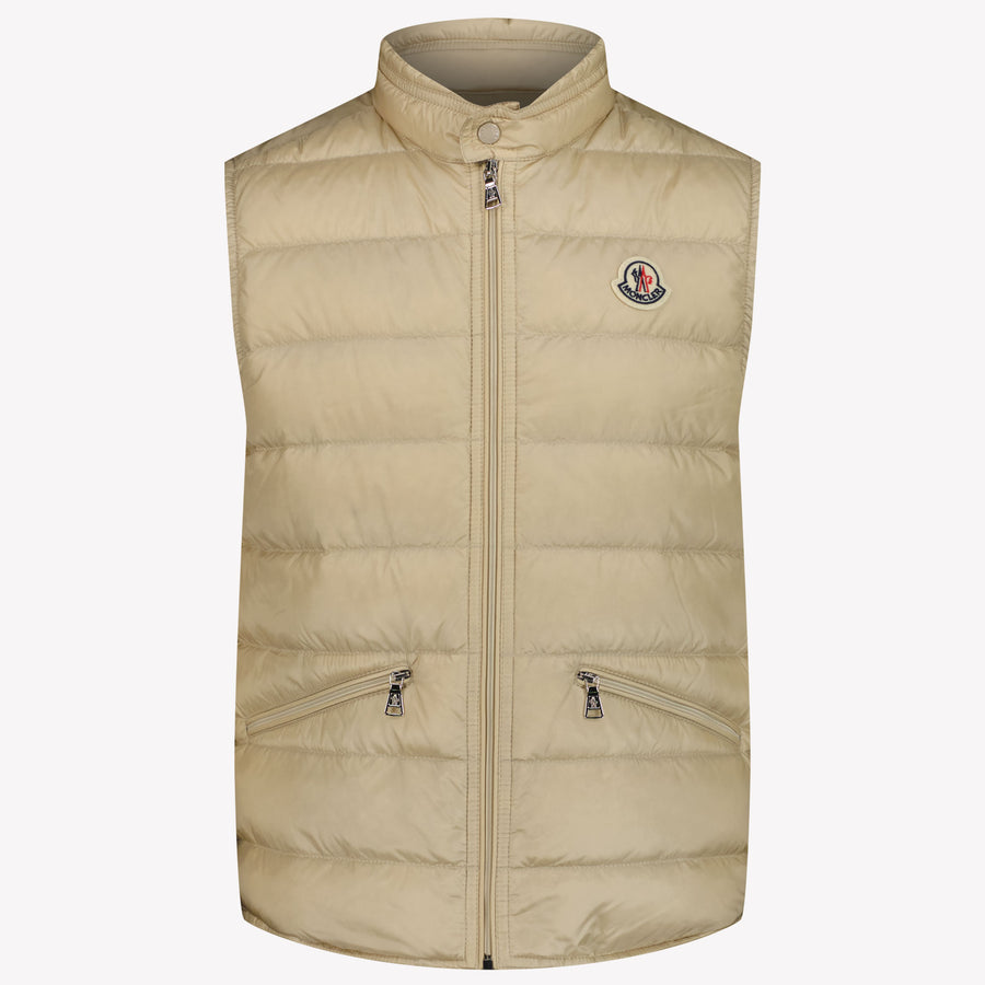 Moncler Gui Boys Gilet in Beige