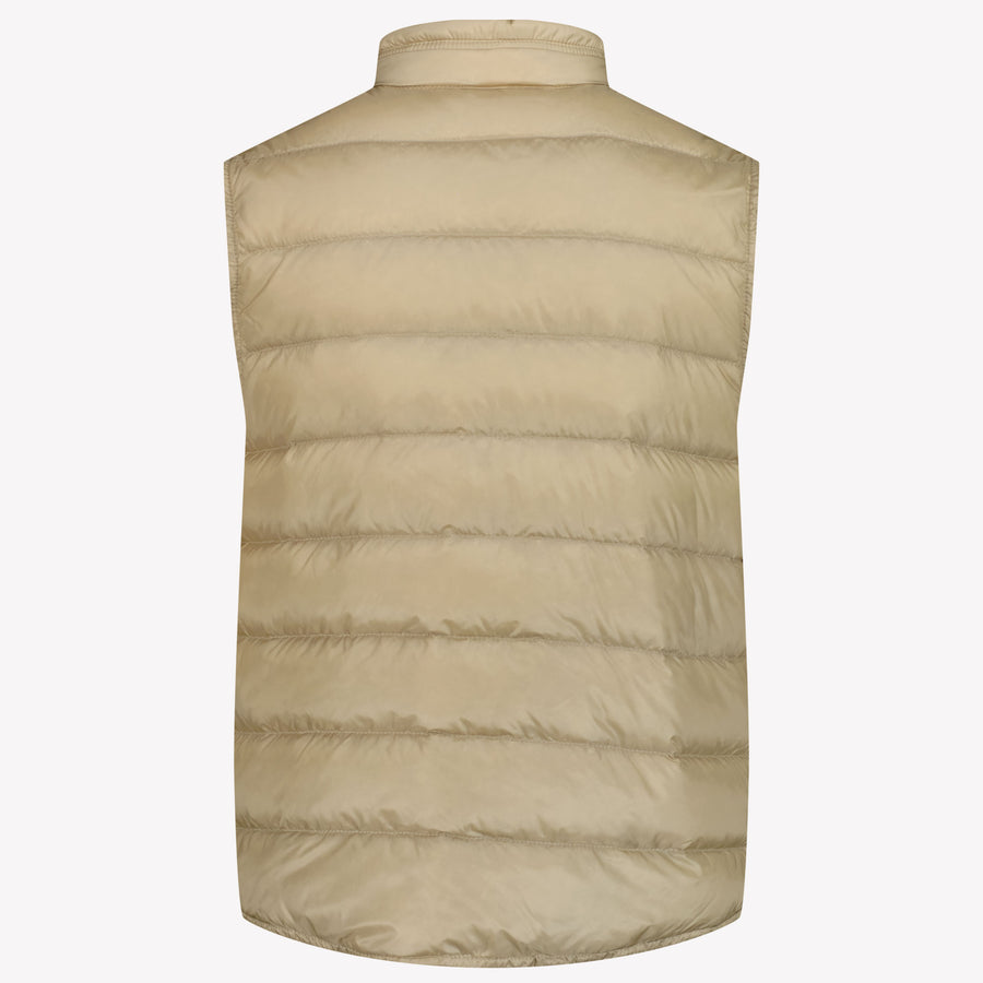 Moncler Gui Kids Boys Bodywarmer  Beige
